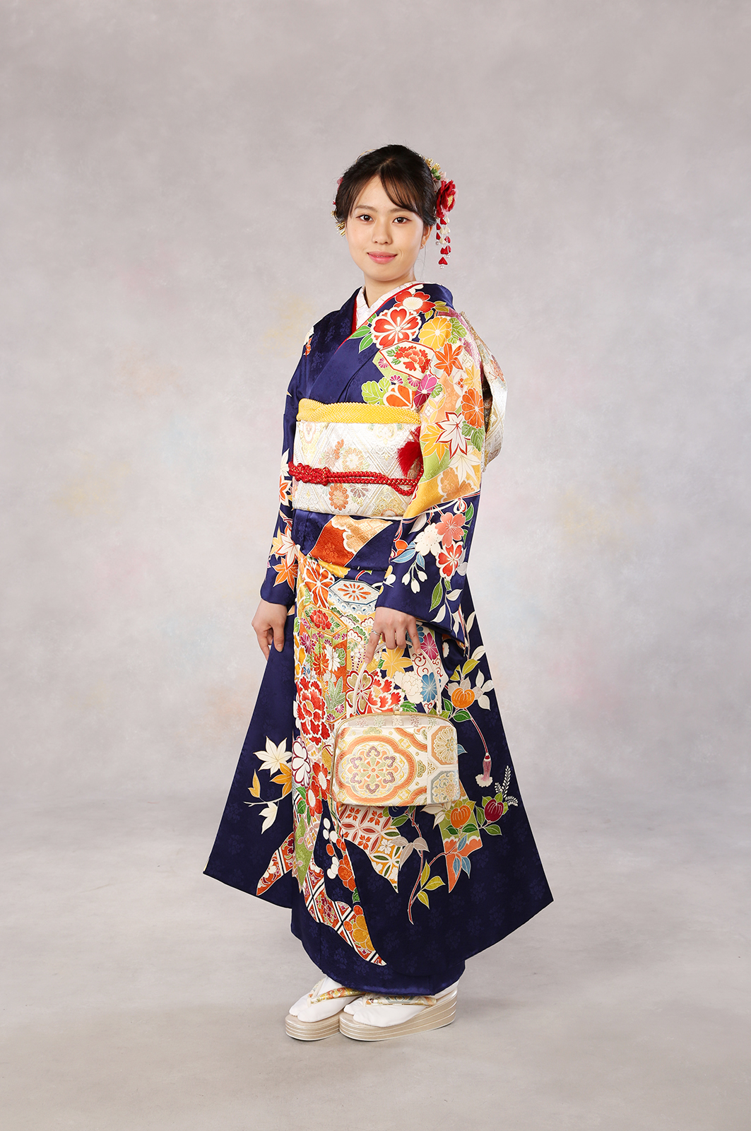 伝統の古典柄振袖