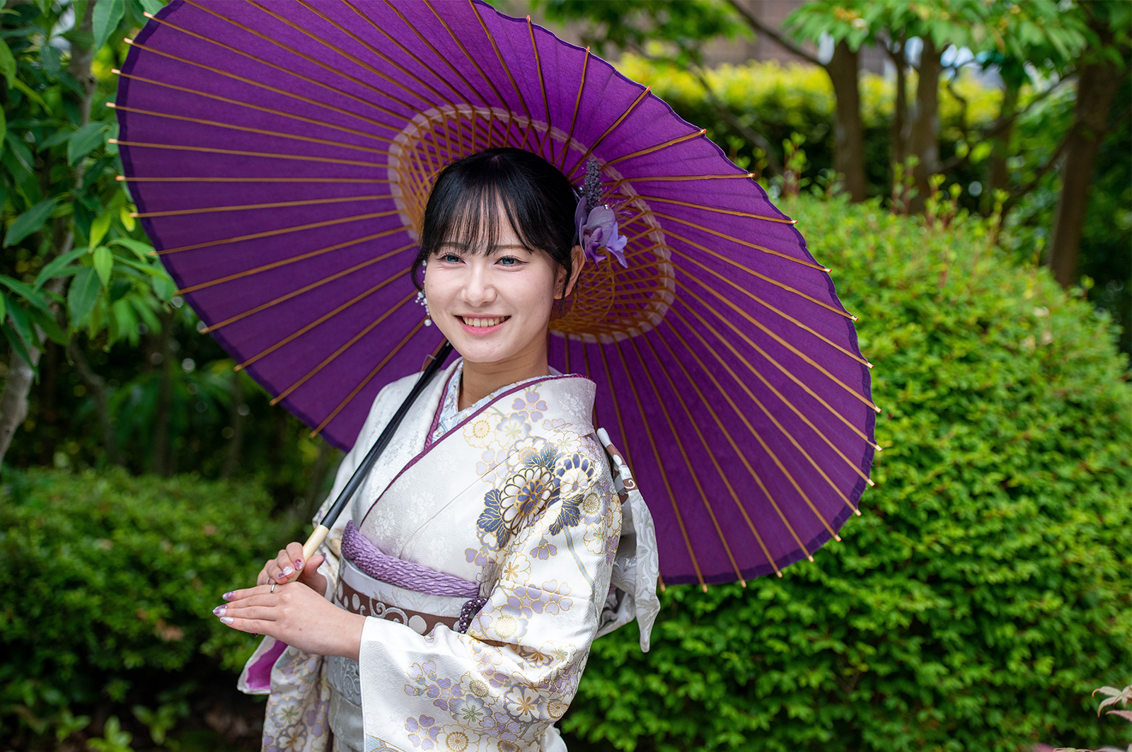 伝統の古典柄振袖